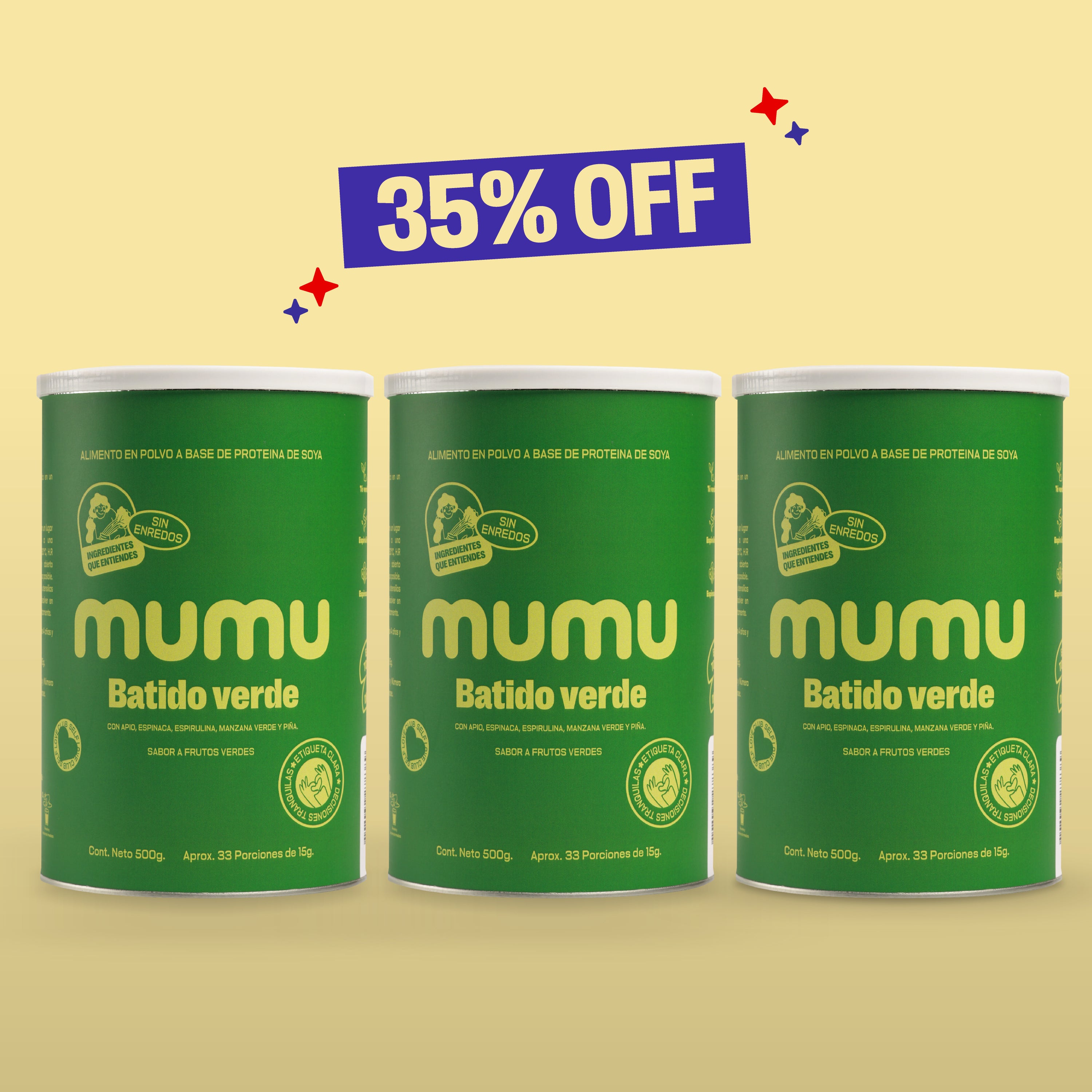 TRIO BATIDO VERDE - HOT DAYS