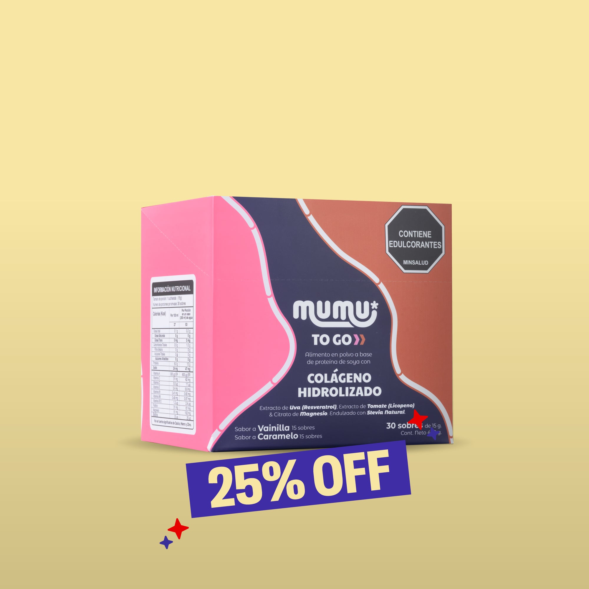 MUMU TO GO - MIX DE COLÁGENO HIDROLIZADO - HOT DAYS