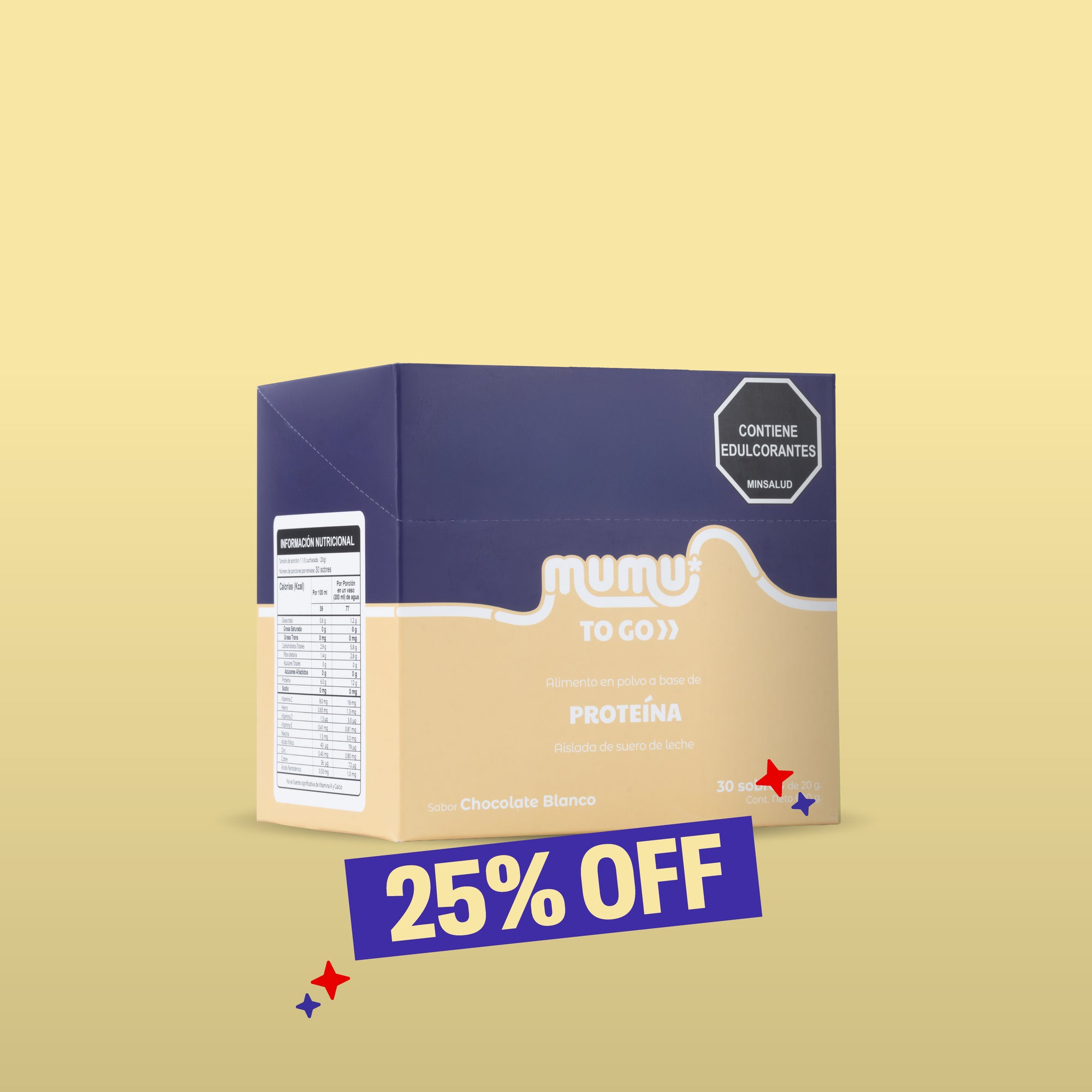 MUMU TO GO - PROTEÍNA EN POLVO - HOT DAYS
