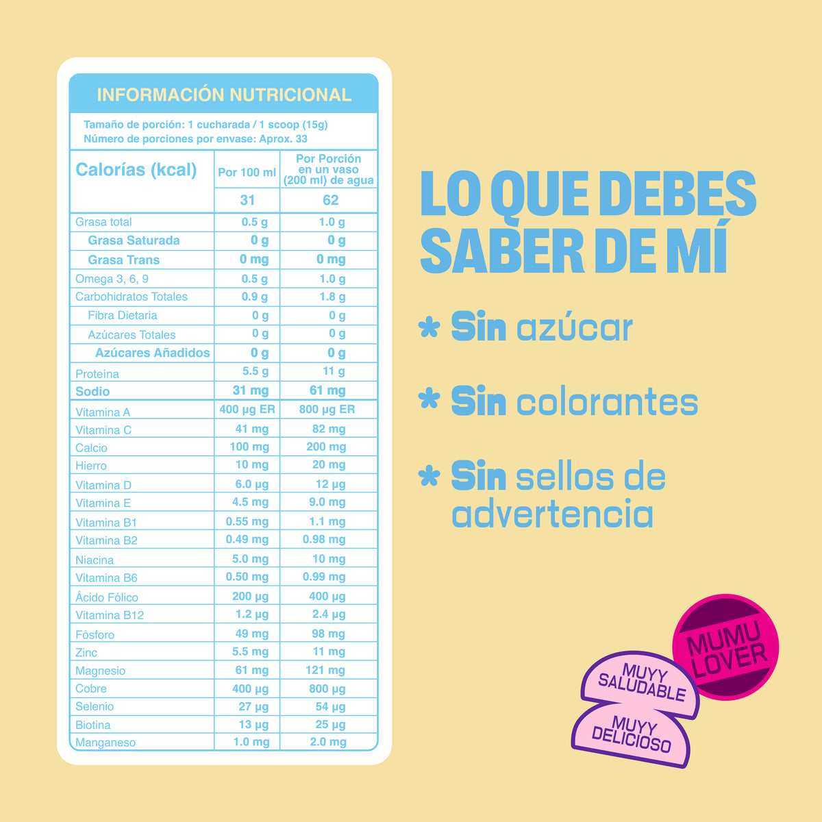 Glow Pop - Multivitamínico para mamás gestantes y lactantes